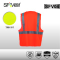 Vestes de haute visibilité vêtements de protection veste de sécurité moto gilet de haute visibilité avec tissu 100% polyester